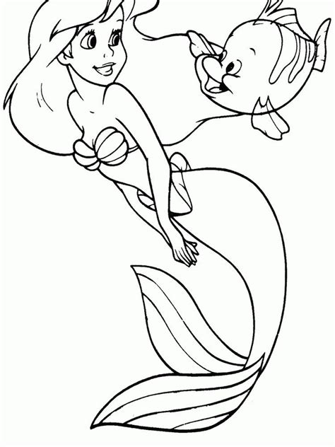 ariel coloring pages  loseyourselfinservice