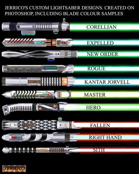 types  light sabers project  instruction graphic mood board pinterest light saber