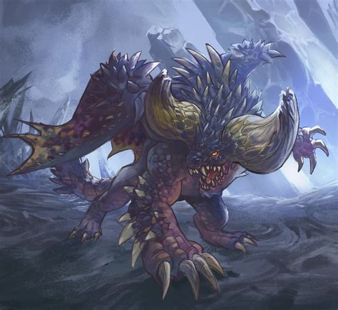 monster hunter world fanart series  dragon juwoong   artstation  httpswww