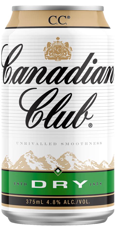 canadian club dry cans   ml  pack bayfields
