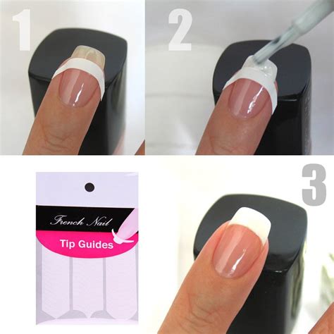 french tip guides glamorous nail supplies