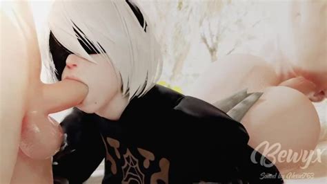2b Yorha Threesome Anal And Blowjob 3d Animation With Sound Thumbzilla