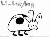 Ladybug Coloring Pages Teachersnotebook Kids Desde Guardado Letter Color sketch template