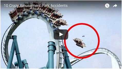 crazy amusement park accidents viral