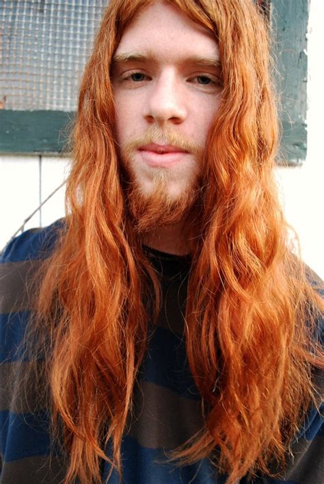 pinterest long hair styles ginger hair men really long hair