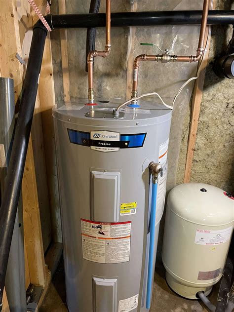 electric hot water tank schematic