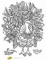 Thanksgiving Coloring Pages Turkey Sheets Kids Activity Printable Printables Book Parties Birthday Great Fall Crayola Kidspartyworks Books sketch template