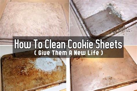 diy projects   clean  cookie sheets give    life