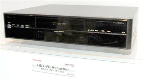 toshiba hd dvd recorders  write hd  regular dvds