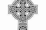 Celtic Coloring Cross Pages Famous Scottish sketch template