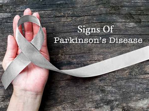 10 early warning signs of parkinson s disease