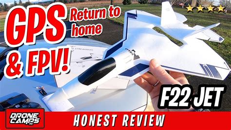 hubsan  rc jet  fpv  gps return  home honest review flights youtube