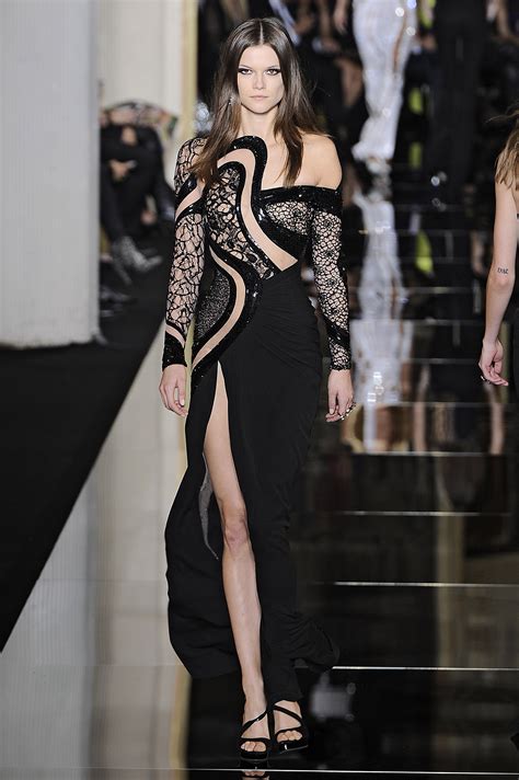 the most scandalously sexy dresses from the atelier versace couture show
