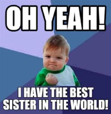 30 Funny Sister Memes For Classic Sibling Amusements Sheideas Images