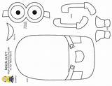 Minion Template Cut Board Coloring Printable Print Choose Craft Cutouts Google Paper sketch template