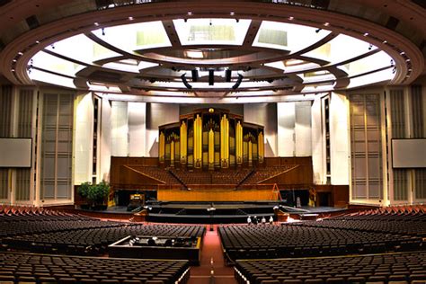 conference center organ  view   lds conference cente flickr