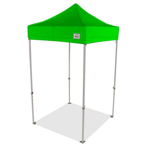 impact canopy  pop  canopy tent lightweight powder coated steel frame straight leg lime