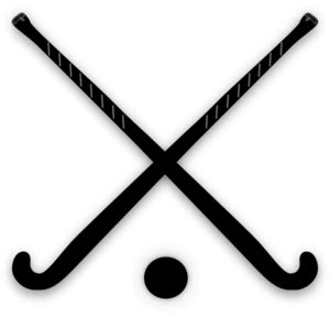 crossed field hockey sticks clip art  clkercom vector clip art