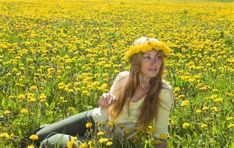 Young Pretty Woman Stock Image Image Of Spring Serene 10429009