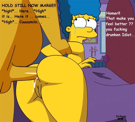 Rule 34 Faceless Male Fjm Homer Simpson Marge Simpson Tagme Text The