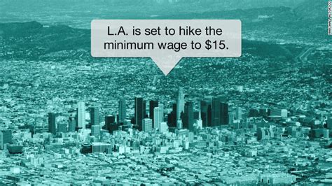 15 Minimum Wage Headed For Los Angeles Next