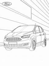 Ford Coloring Max Pages Escape Color Hybrid Print Printable Ferrari Getcolorings Hellokids Template sketch template