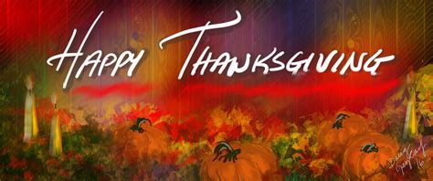 happy thanksgiving 1 fb banner ipad using procreate