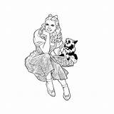 Wizard Oz Coloring Pages Books Last sketch template