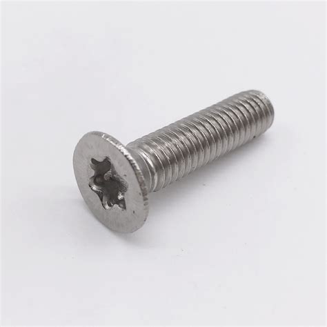 torx screw  silver flat head stainless steel socket cap screws   screws  home