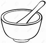 Bowl Clipart Spoon Cereal Drawing Webstockreview Getdrawings sketch template