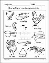 Titik Filipino Salitang Kindergarten Nagsisimula Alpabetong Samutsamot Letrang Tagalog Larawan Ang Arts Malalim Samut Samot Elementary Nn sketch template