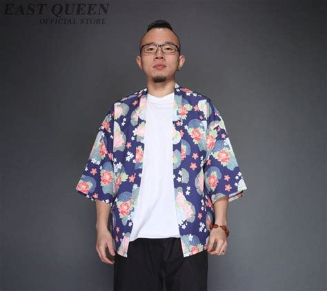 2019 Kimono Cardigan Men Traditional Japanese Kimonos