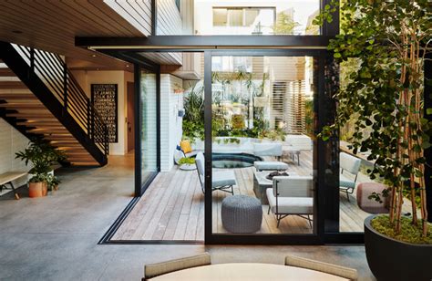 airy living spaces  effortless indoor outdoor flow