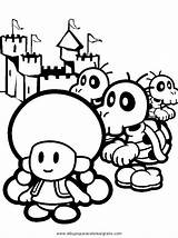 Toadette Toad Coloring Pages Captain Getcolorings Color Printable Kids Print Divyajanani sketch template
