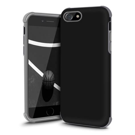 ziva wireless   apple iphone  hard soft dual layer shockproof case cover