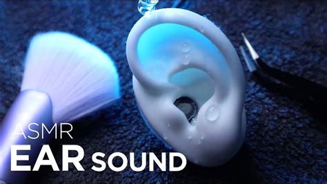 Asmr Ear Massage Ear Cleaning Sound 👂🏻👂🏻 No Talking Youtube