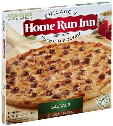home run inn sausage pizza  oz nutrition information innit