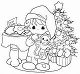 Precious Moments Para Coloring Dibujos Santa Colorear Pinto Pages Claus Esperando Pintar Imprimir Christmas Kids Tablero Seleccionar Pdf sketch template