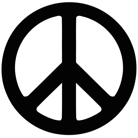 printable peace signs clipart