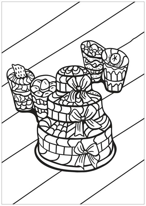 food coloring pages  adults