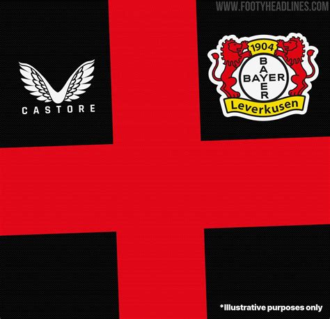 confirmed bayer leverkusen   home kit  feature   cross