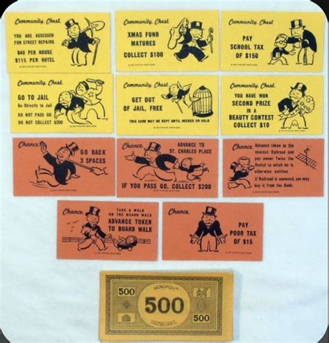 pin  glenda burks  monopoly monopoly cards game pieces monopoly