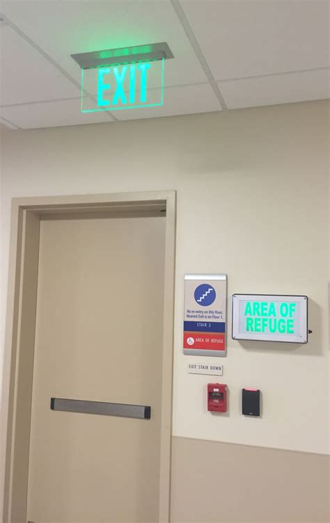 fire exit signage  signage