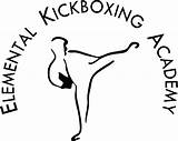 Kickboxing Drawing Getdrawings sketch template