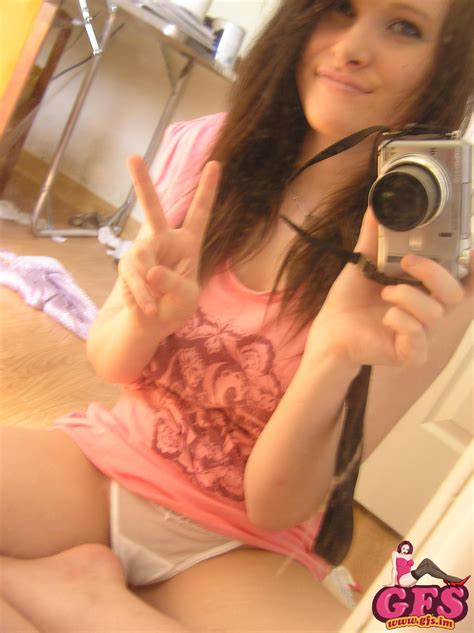 cute brunette girlfriend in shirt and panties gfs im gfs im