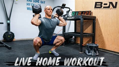 bpn  home workout cole sager sams health  fitness