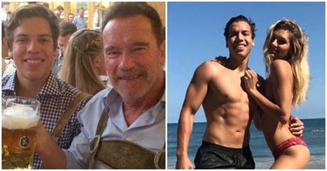 Arnold Schwarzenegger Son Baena Braun Free Glider