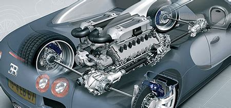 video constructing  bugatti veyrons hp  engine techeblog