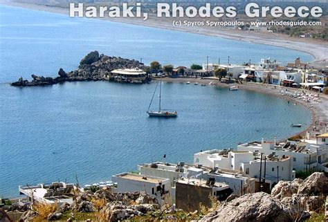 haraki charaki beach guide rhodes greece rhodos rodos