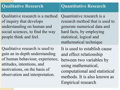 qualitative quantitative research difference  qualitative